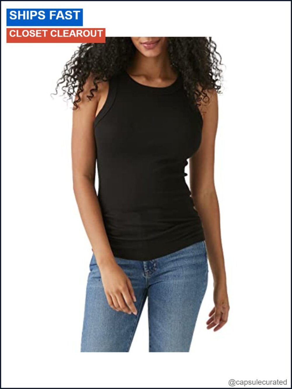 Michael Stars Halley Tank Top Ruched Sides Cotton Modal Spandex Fitted